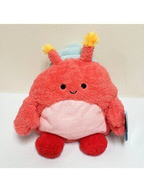 BumBumz Chandler Hermit Crab AquaBumz 8" Stuffed Animal Plush